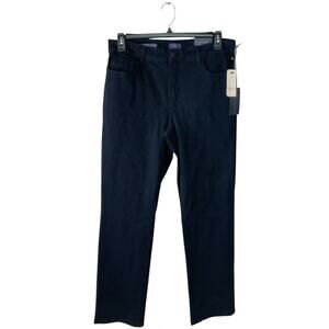 NYDJ Marilyn Jeans Womens 14 Straight Leg Stretch Dark Wash Streetwear Denim NWT